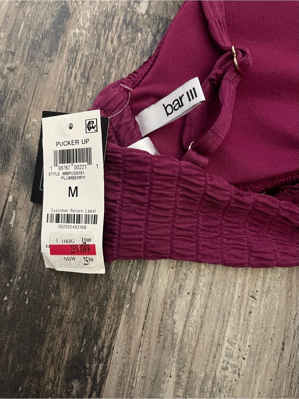 Women’s bikini, Bar III, size medium